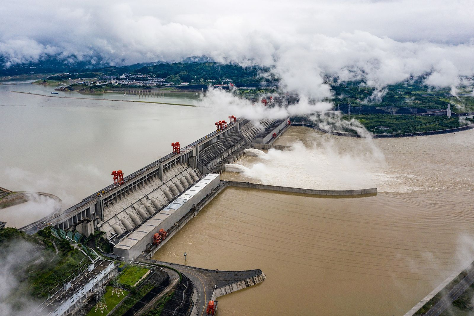 Three Gorges Dam of China