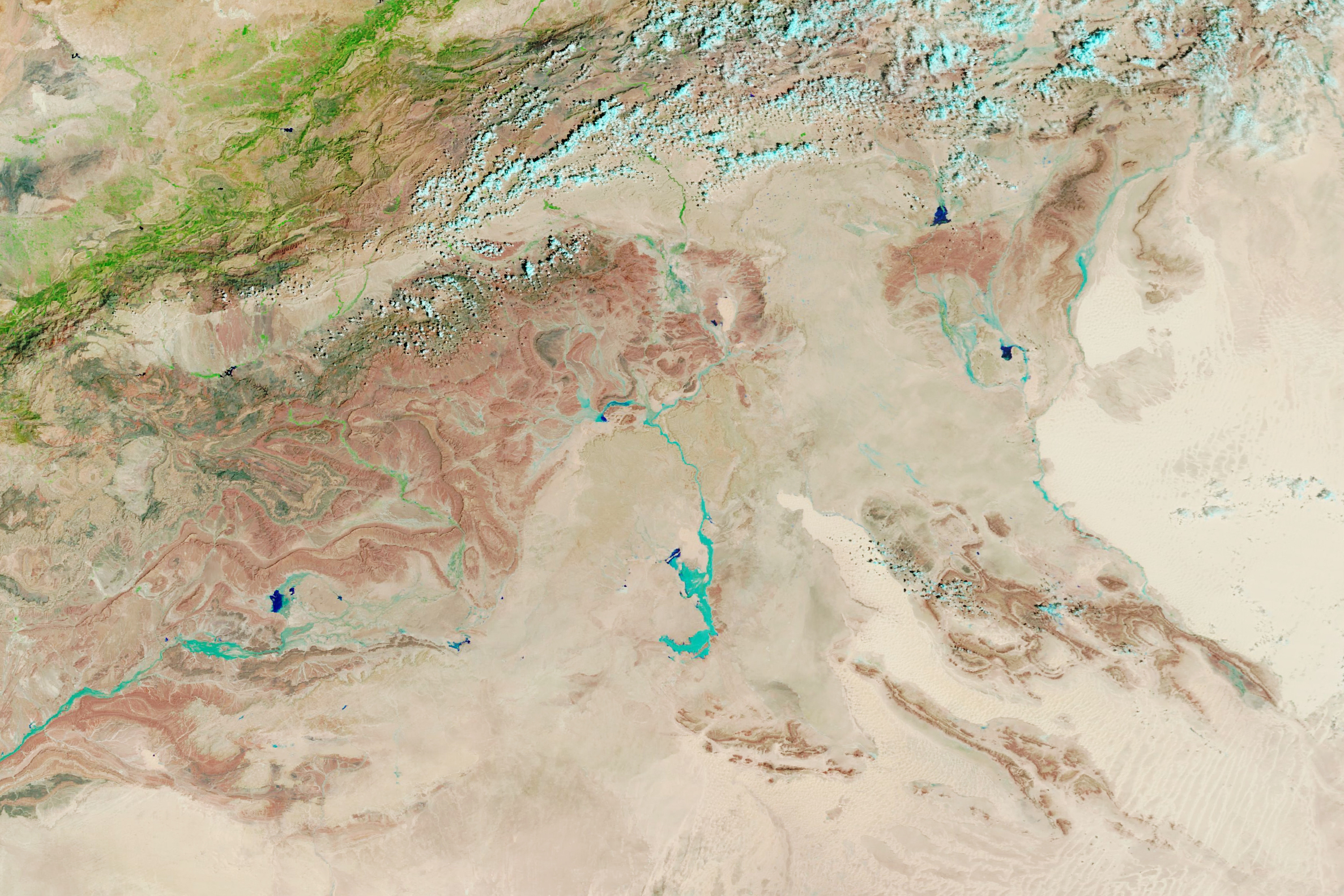 Sahara Desert Turning Green