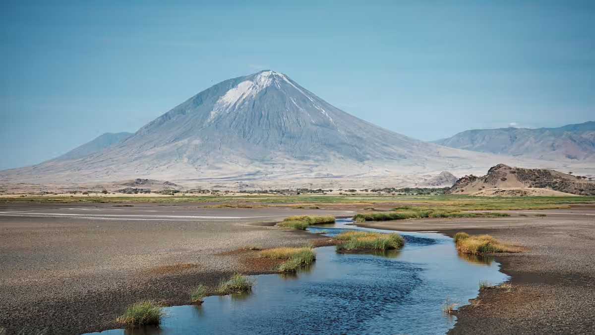 Mountain of God volcano