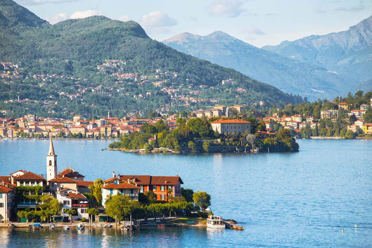 Lakes in Italy