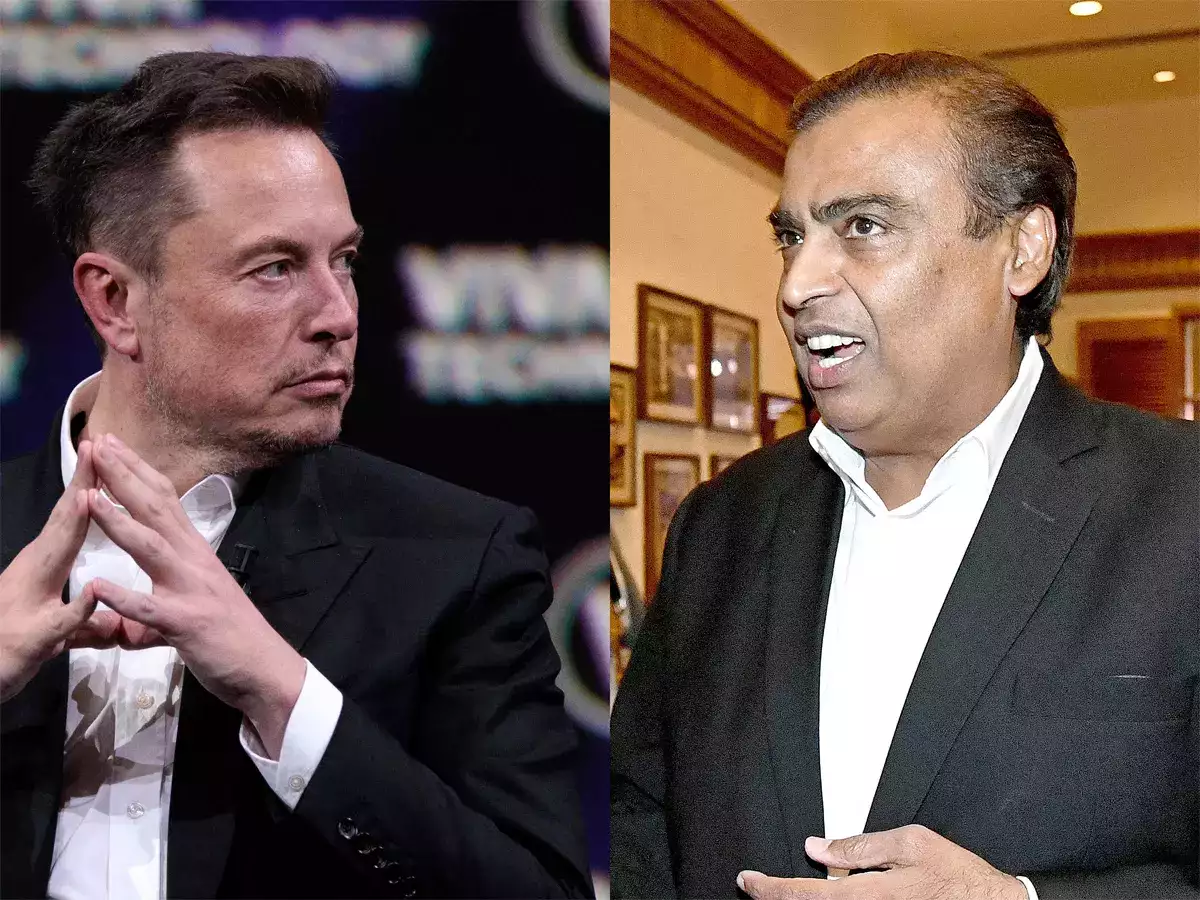 Ambani and Musk