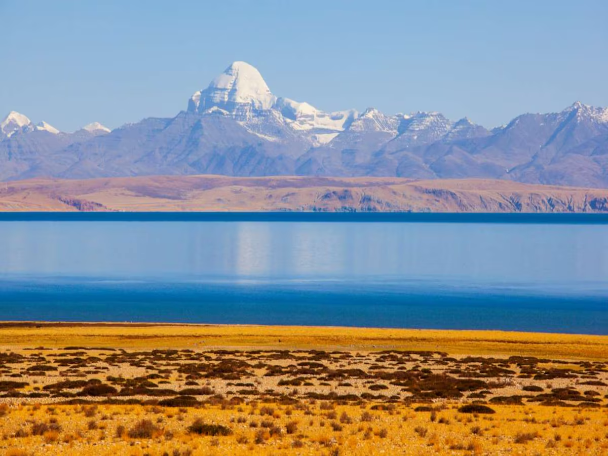 First View of Kailash Peak