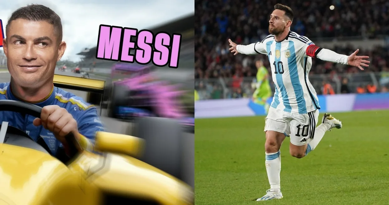 Ronaldo mocks Messi