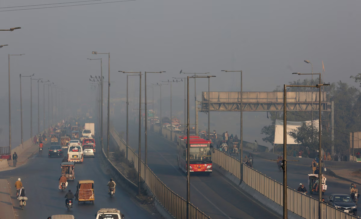 Pollution Level in Lahore