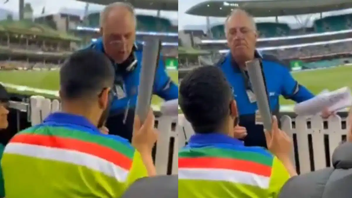 Pakistani Fan Asked to Leave Stadium