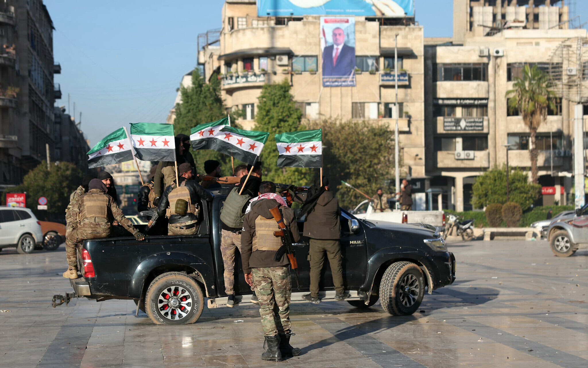 Anti-Gov Rebels Enter Syria's Aleppo for the First Time in 8 Years