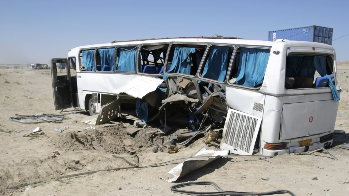 Two Bus Crashes in Afghanistan