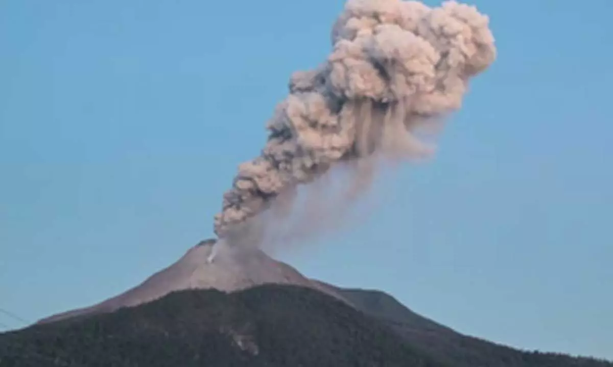 Mount Kanlaon Erupted in the Philippines