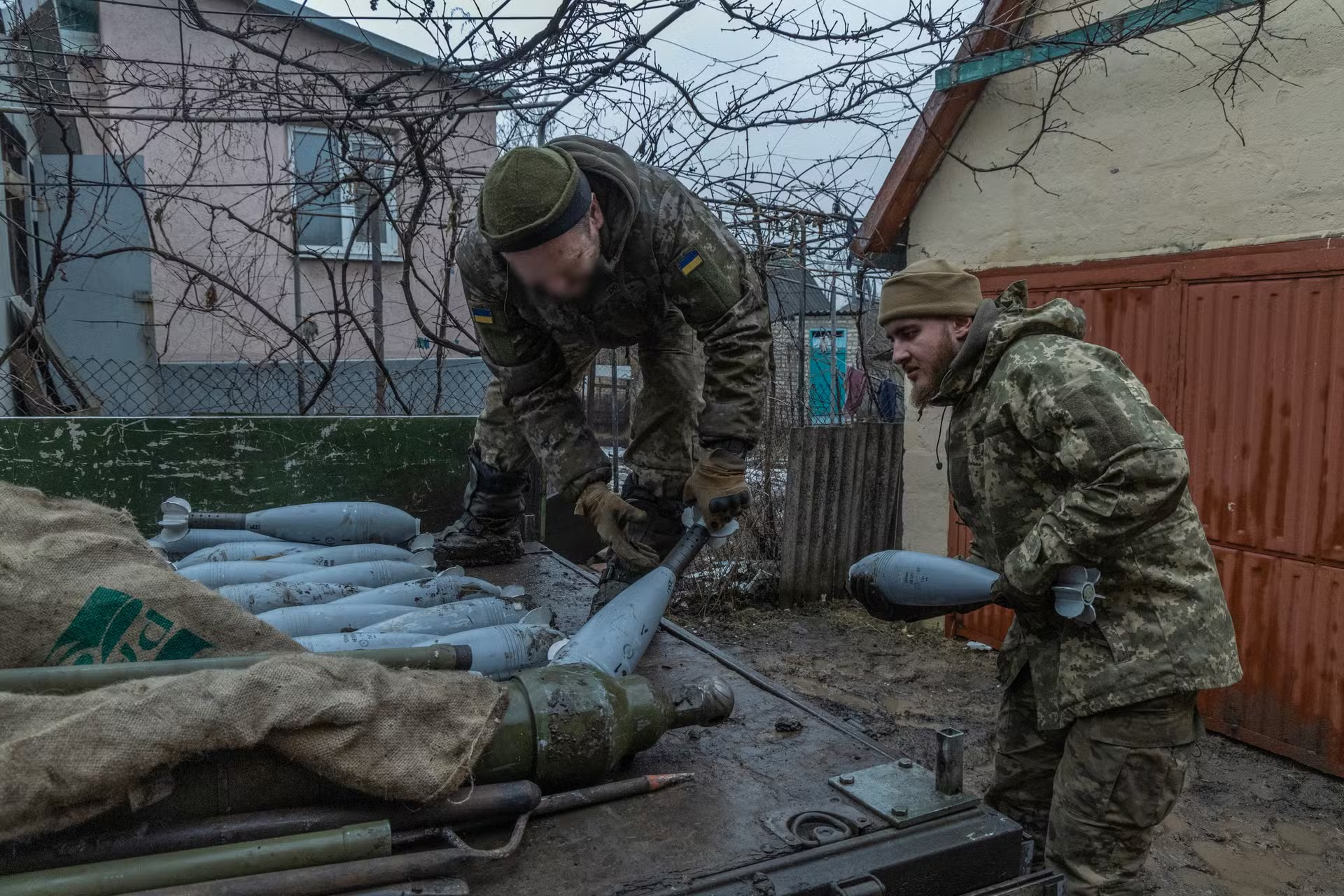 Wounded Ukrainian Soldiers