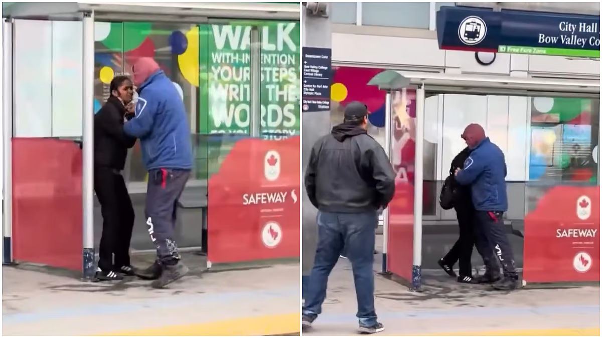 Man Violently Pushed Girl on Platform