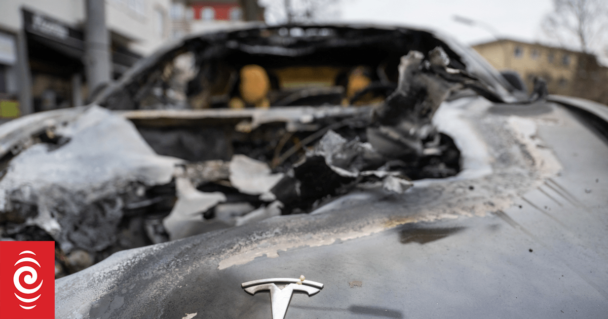 Setting Fire to Tesla Vehicles in Las Vegas