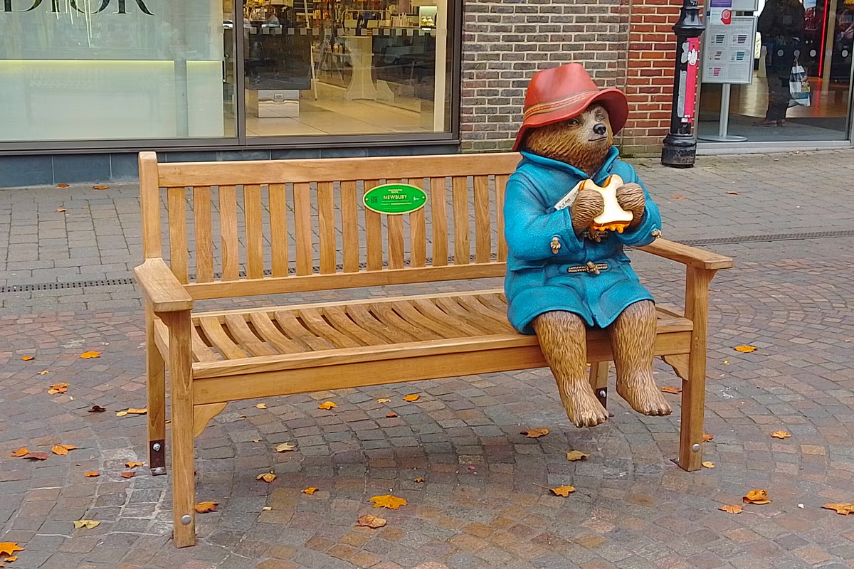 Paddington Bear Statue Cut in Half And Stolen