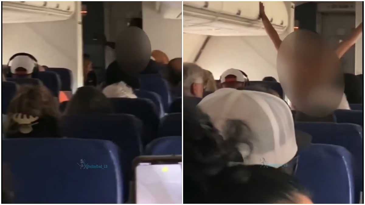 Passenger Stripped Naked And Began Screaming