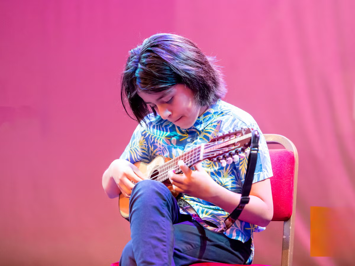 14-Year-Old Musician Raymi Saldaña Rojas
