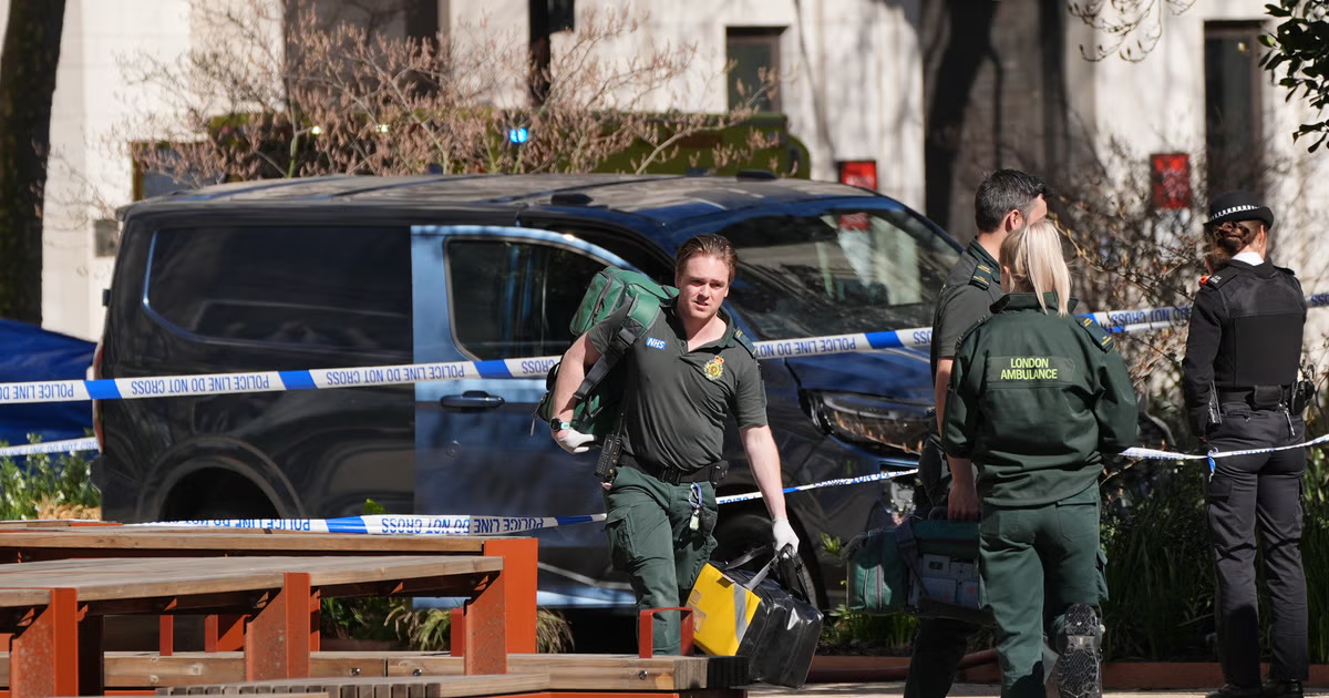 Van Crash Into Pedestrians Near King's College