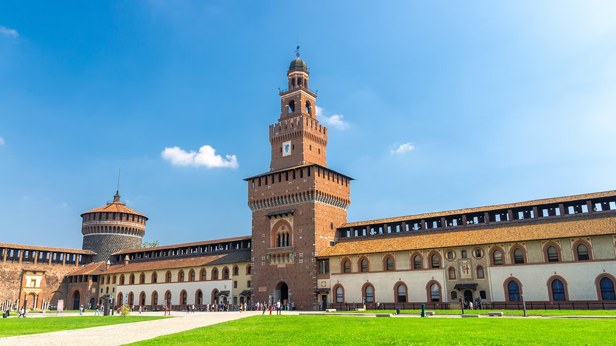 Tunnels Underneath Sforza Castle