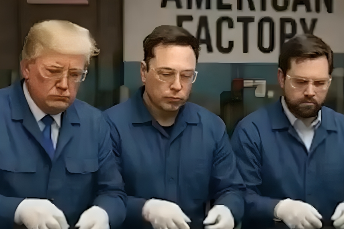 China Shares AI Video of Trump