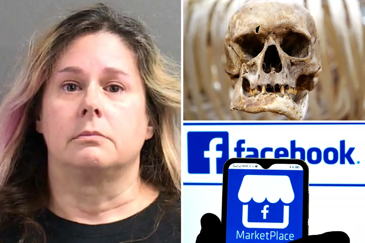 Selling Human Bones on Facebook