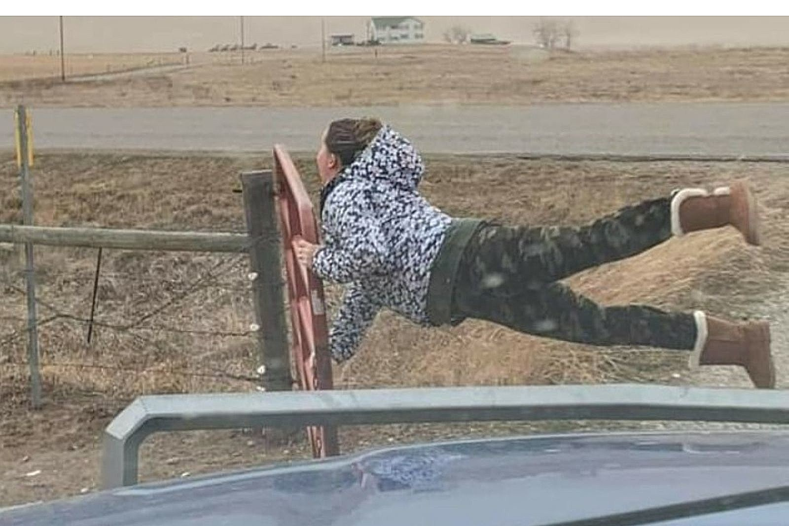 Stay Indoors or Risk Being Blown Away