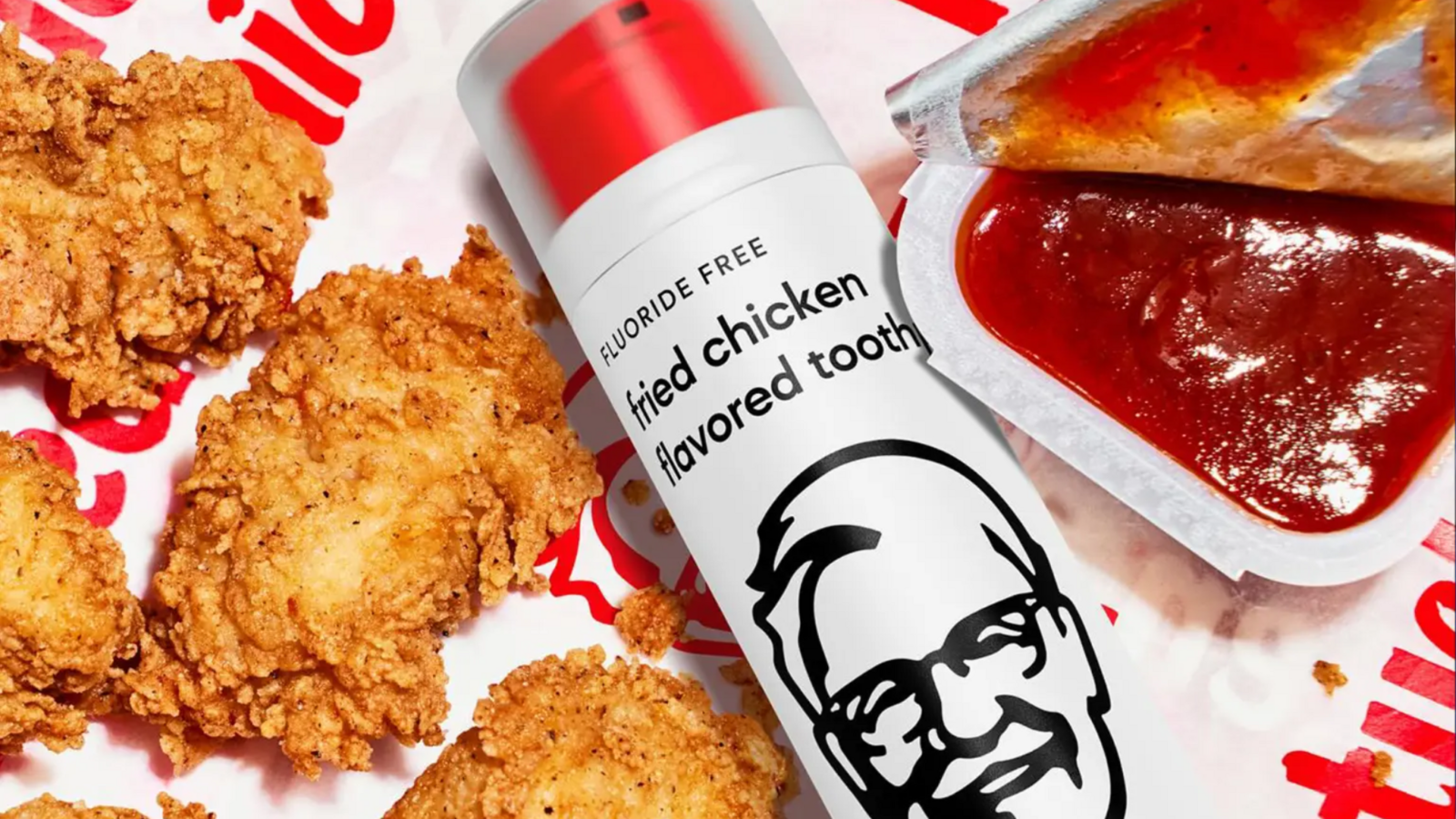 Fried Chicken-Flavoured Toothpaste