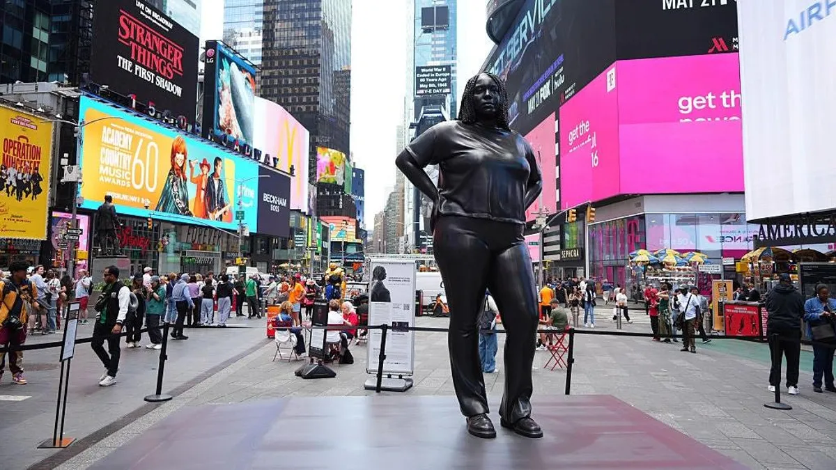 Black Woman Statue