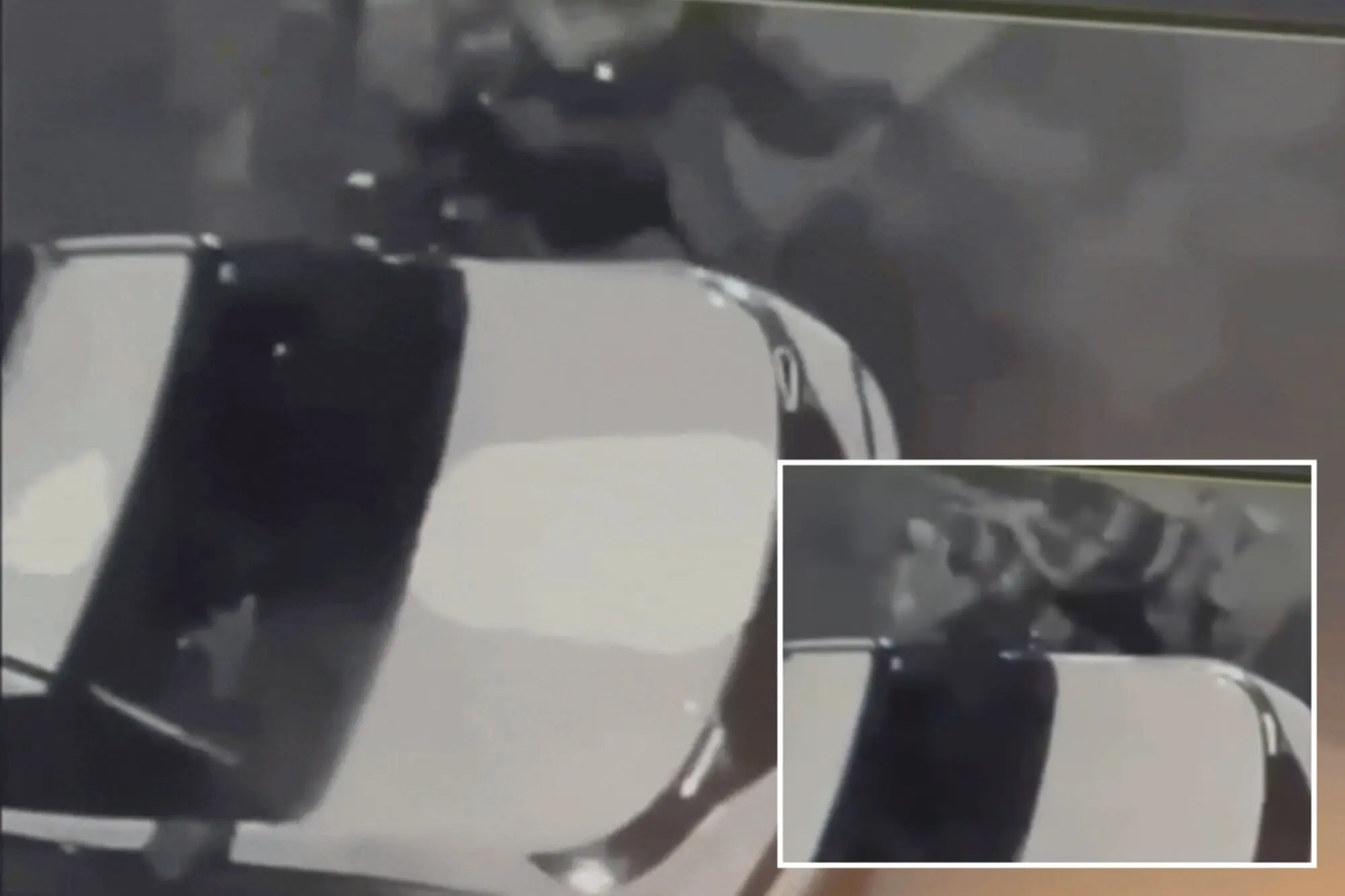 Fighting Outside Obama's Home