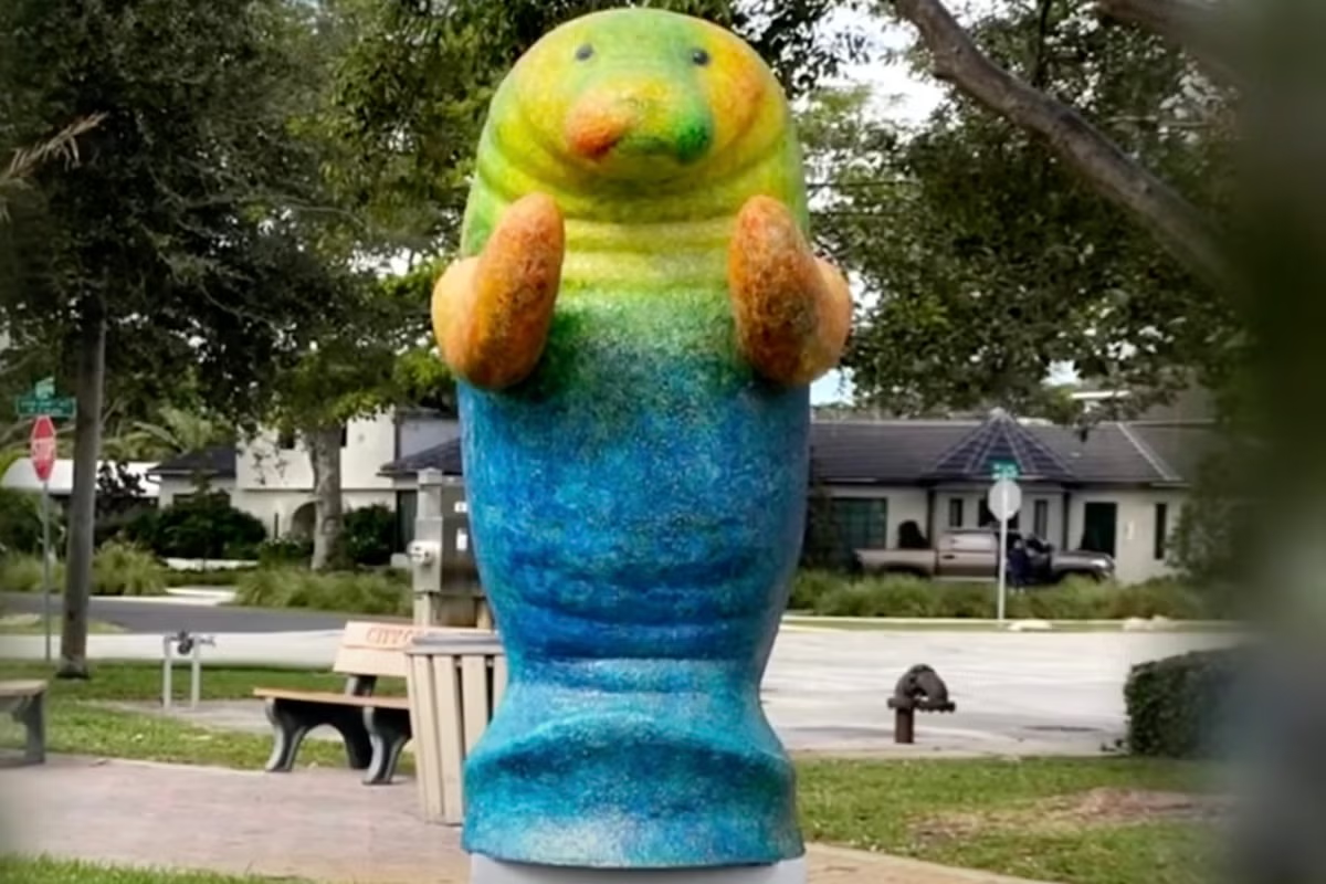 Manatee Statue