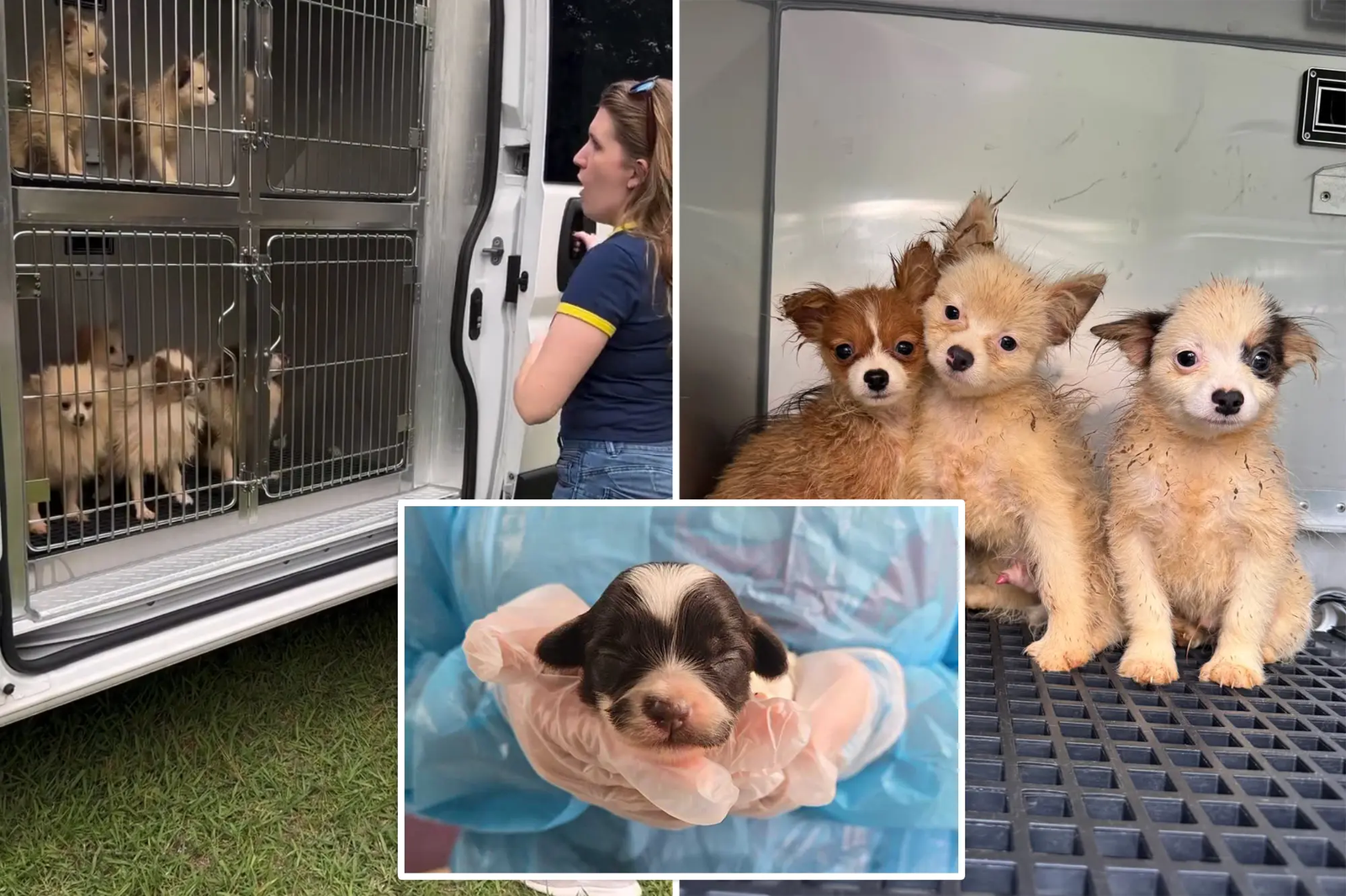 101 Dogs Rescued from Deplorable Conditions
