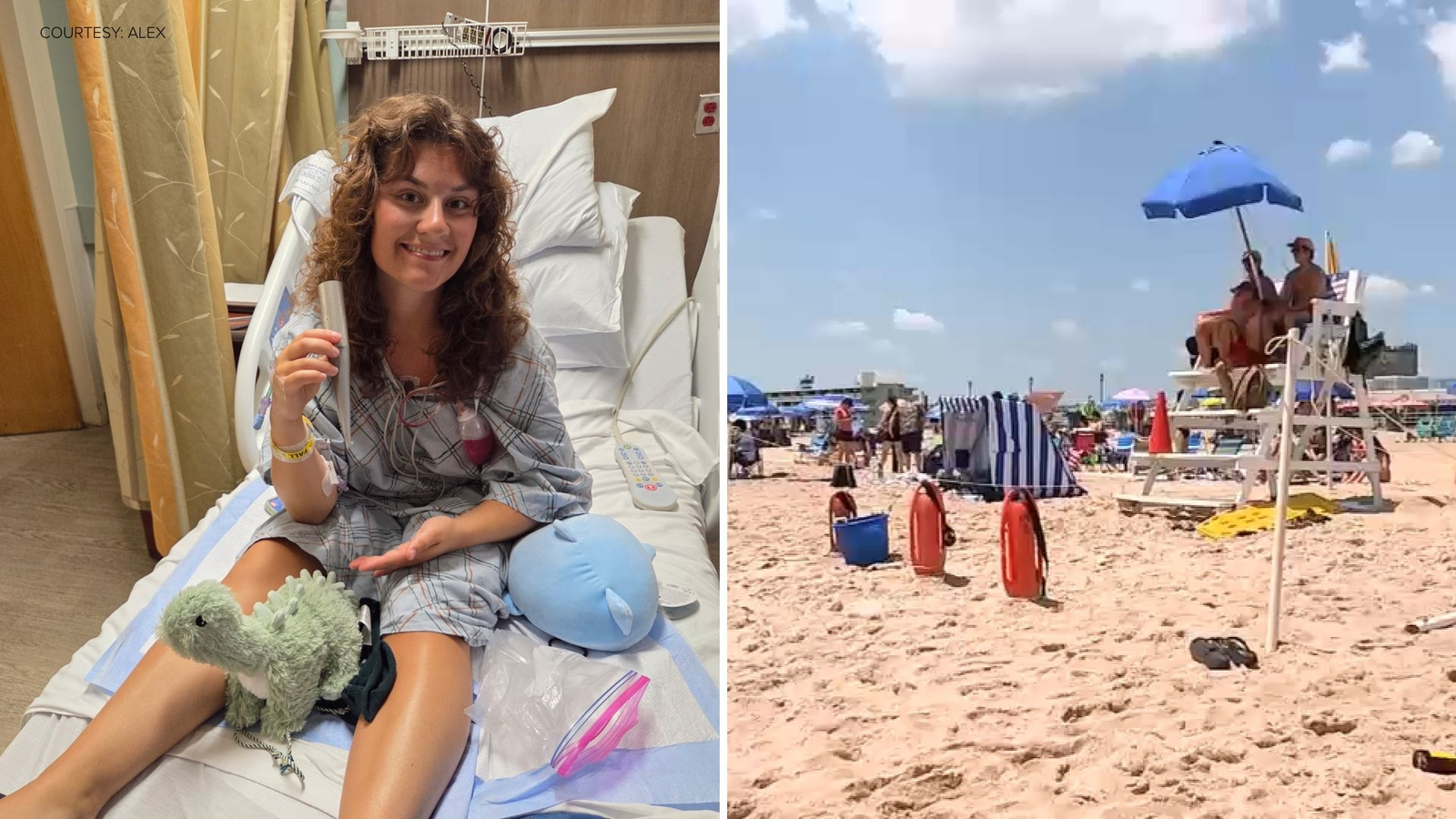 Impaled by 6-Foot Umbrella Pole