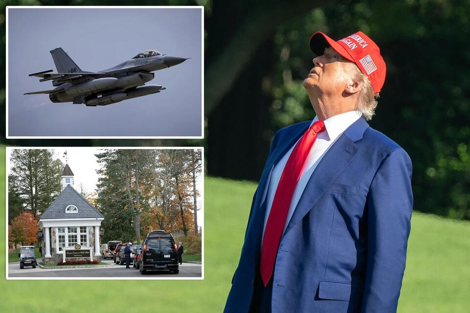 Civilian Aircraft Breaching Trump No Fly Zone