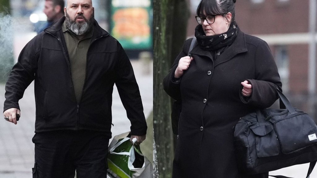 Richard Elkin and Hayley Bell