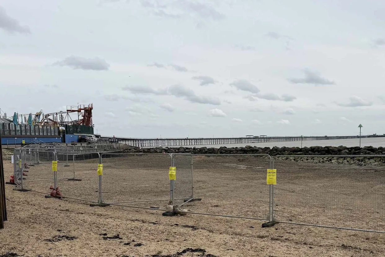 Stuck Waist-Deep in Sand