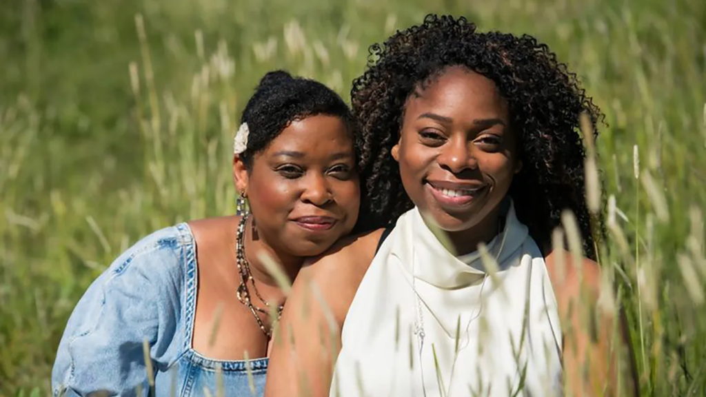 Michelle and Lavinia Osbourne