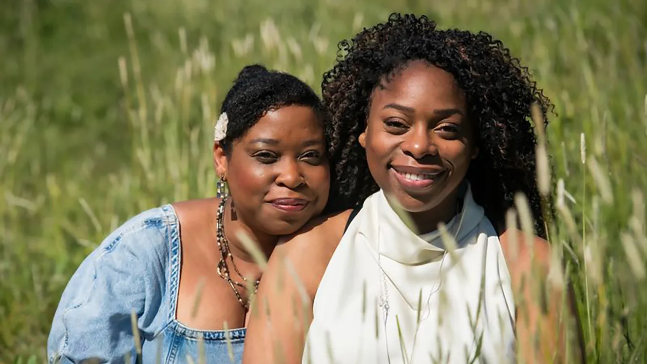 Michelle and Lavinia Osbourne