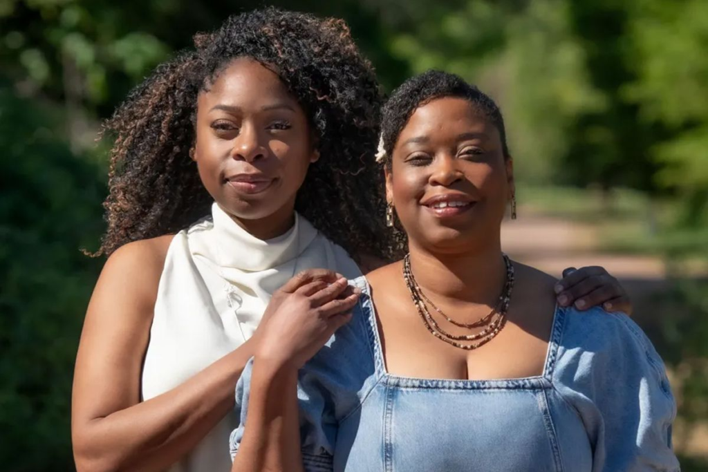 Michelle and Lavinia Osbourne