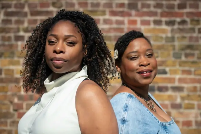 Michelle and Lavinia Osbourne